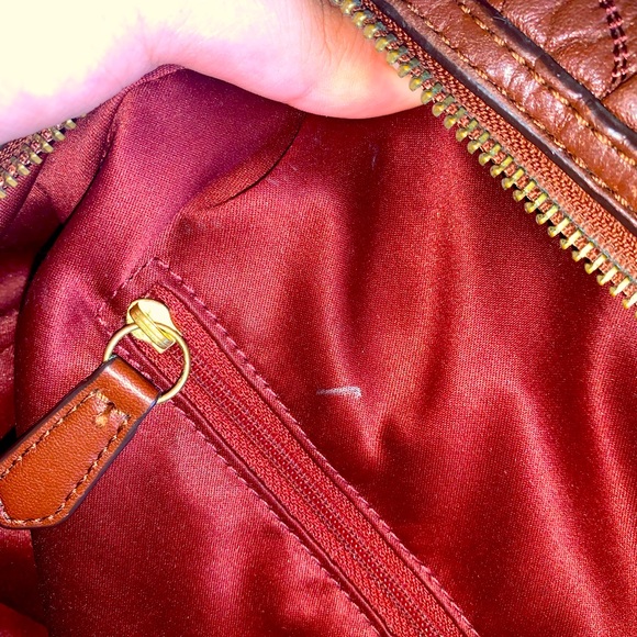 Brown Leather Coach Vintage Purse - Picture 8 of 13